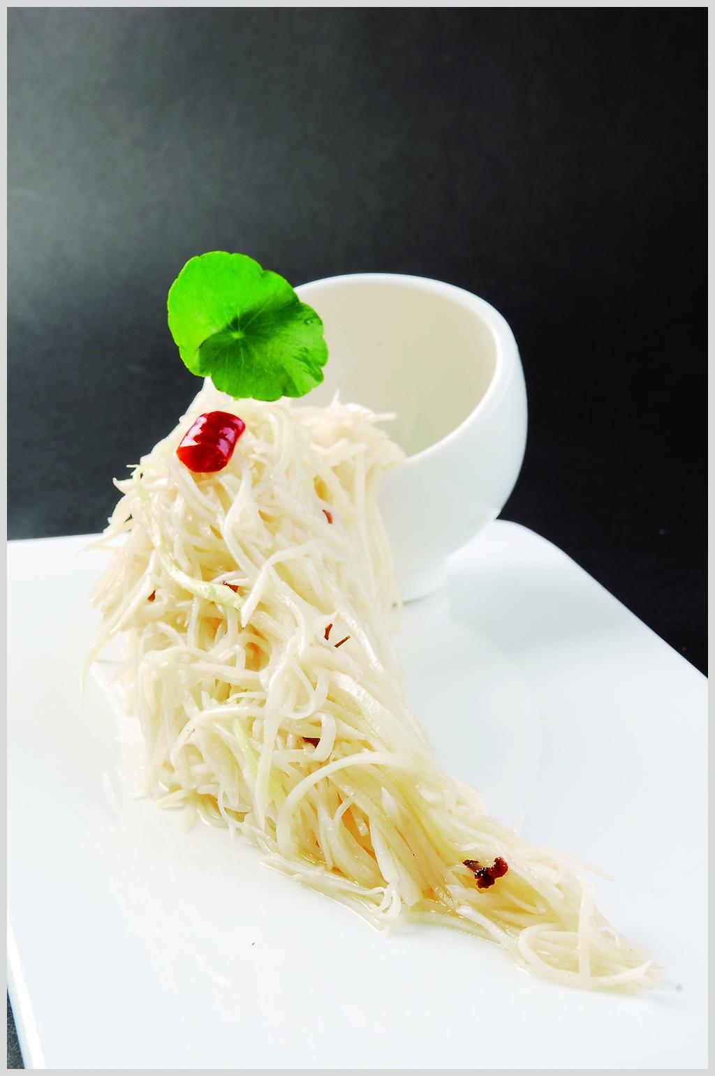 风味炝莲丝素材