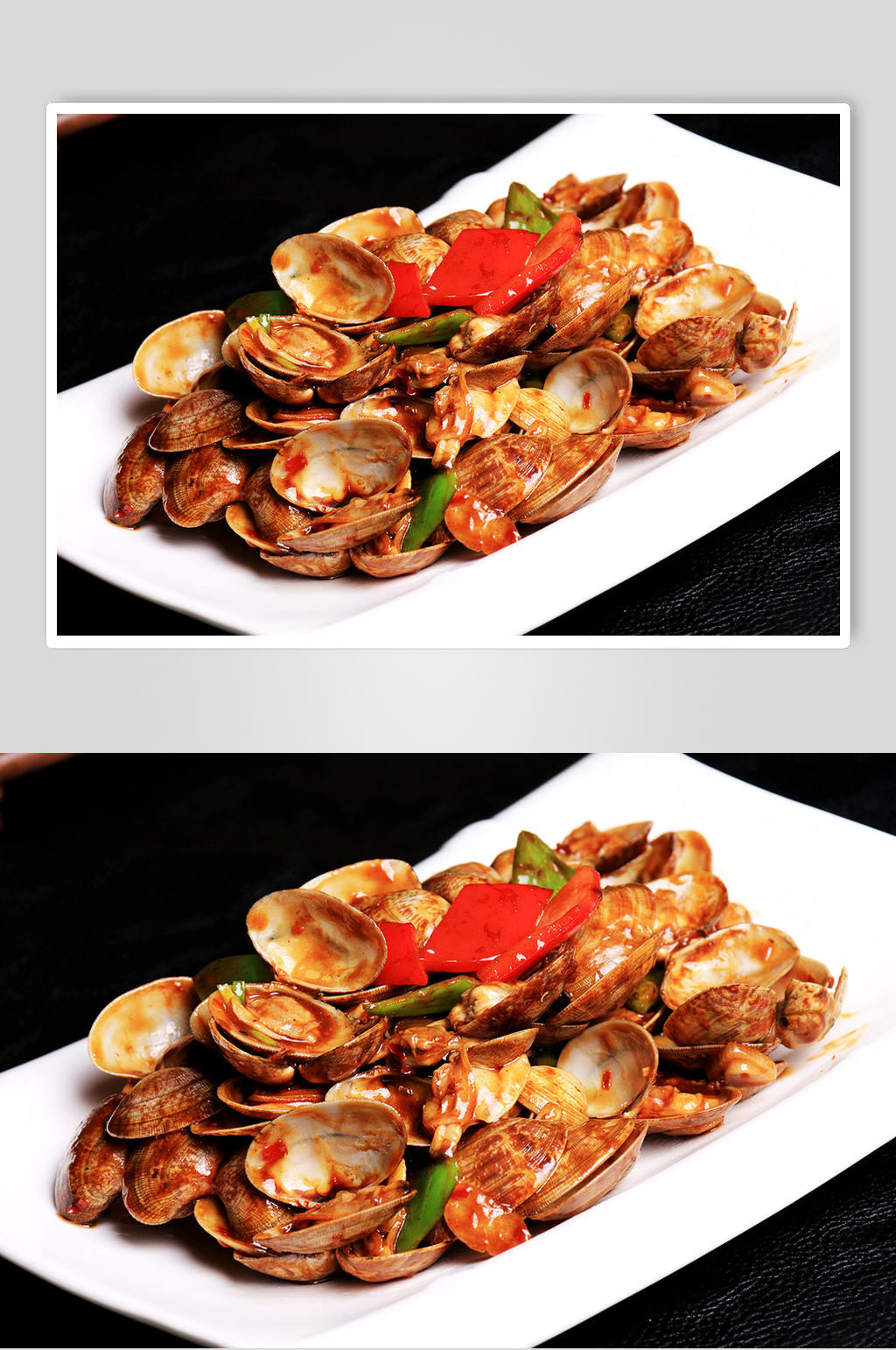 餐饮菜品炒花甲炒螺丝美食图片素材