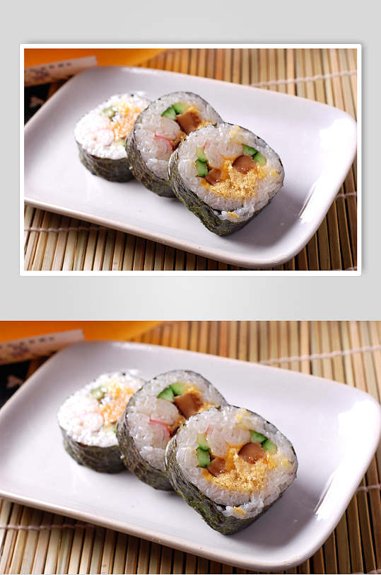 海苔寿司卷图片-海苔寿司卷素材下载-众图网