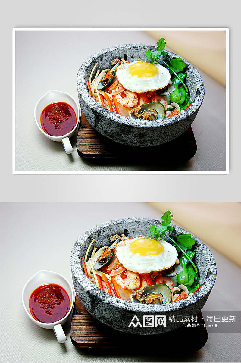 海鲜石锅高清美食图片素材