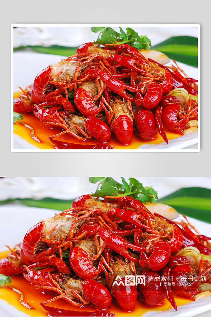 小龙虾餐饮美食图片素材