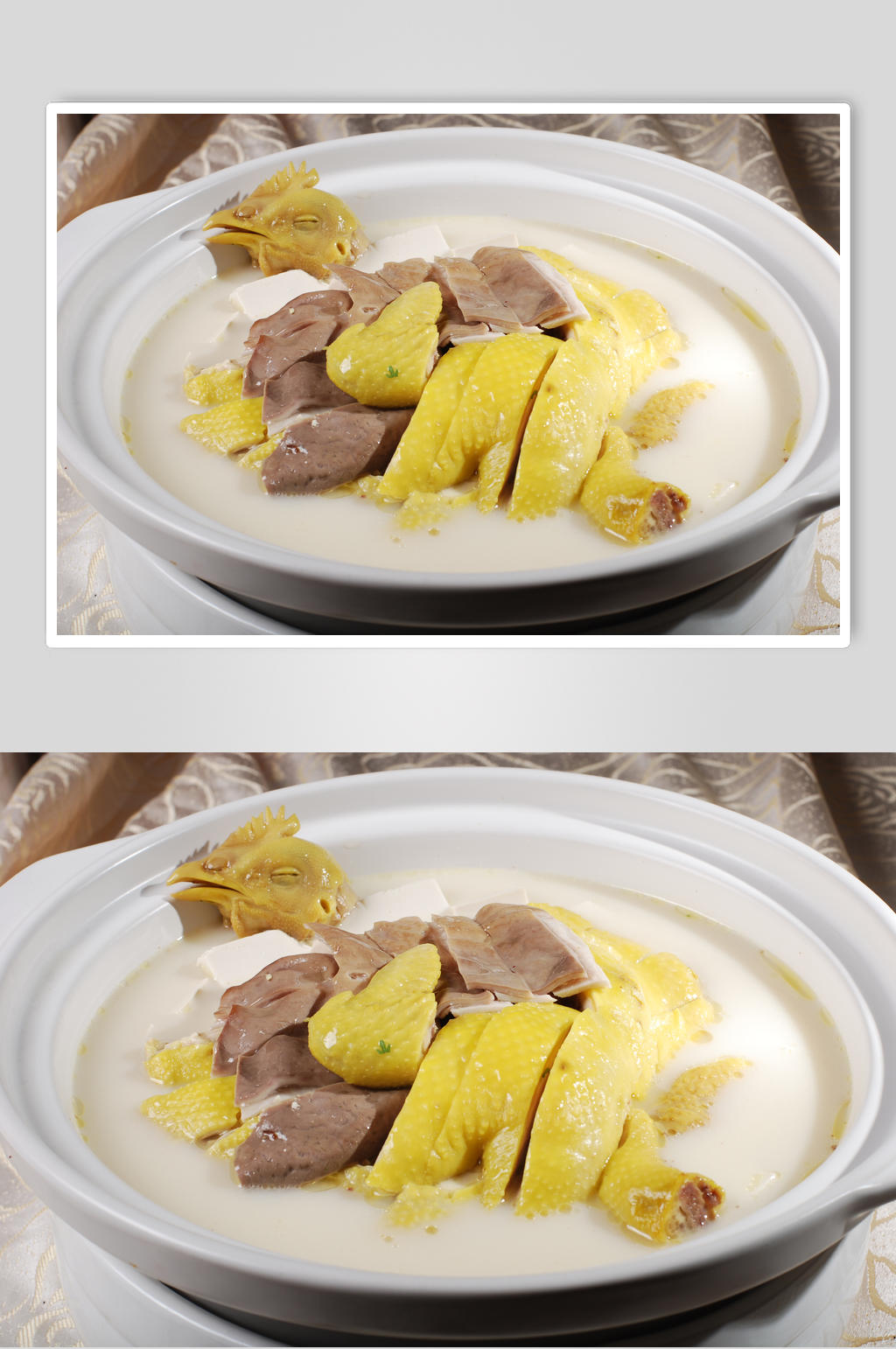 浓汤肚煲鸡精美菜品摄影图片素材