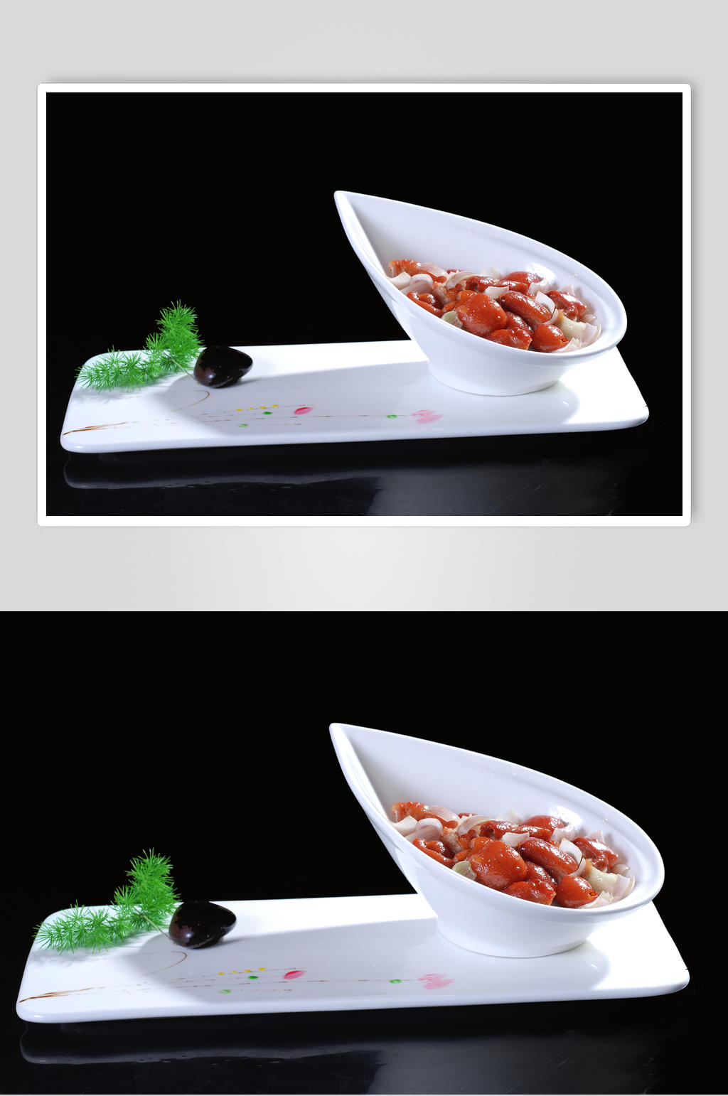 小炒发财肉素材