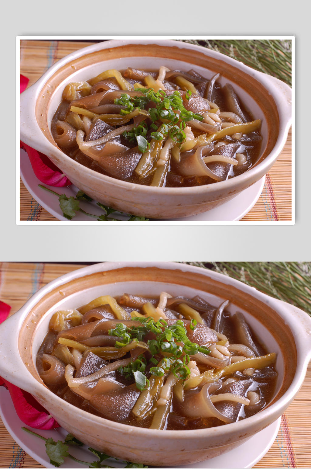 精美菜品摄影图片泡菜苕皮煲素材