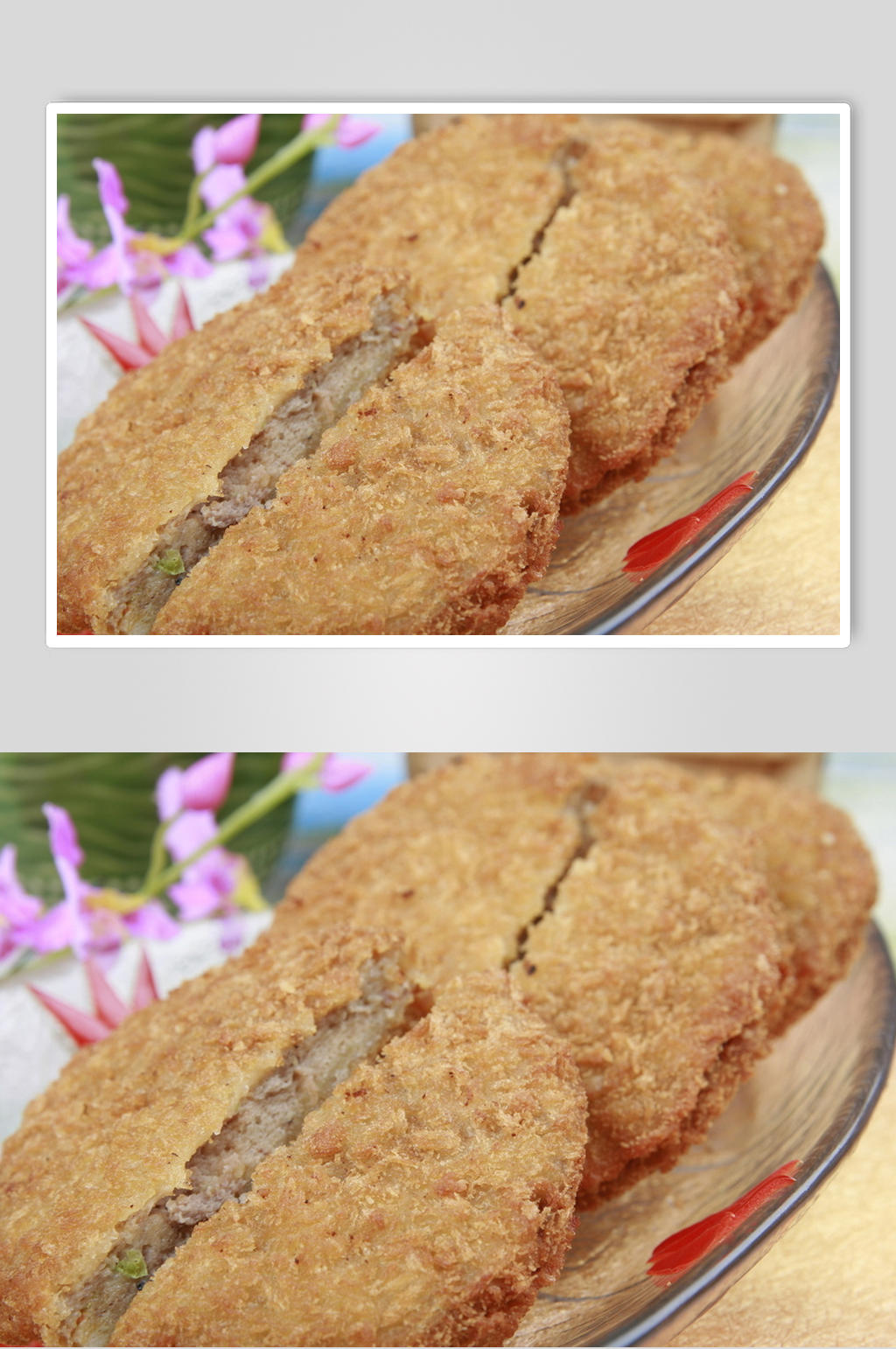 调味牛肉饼素材