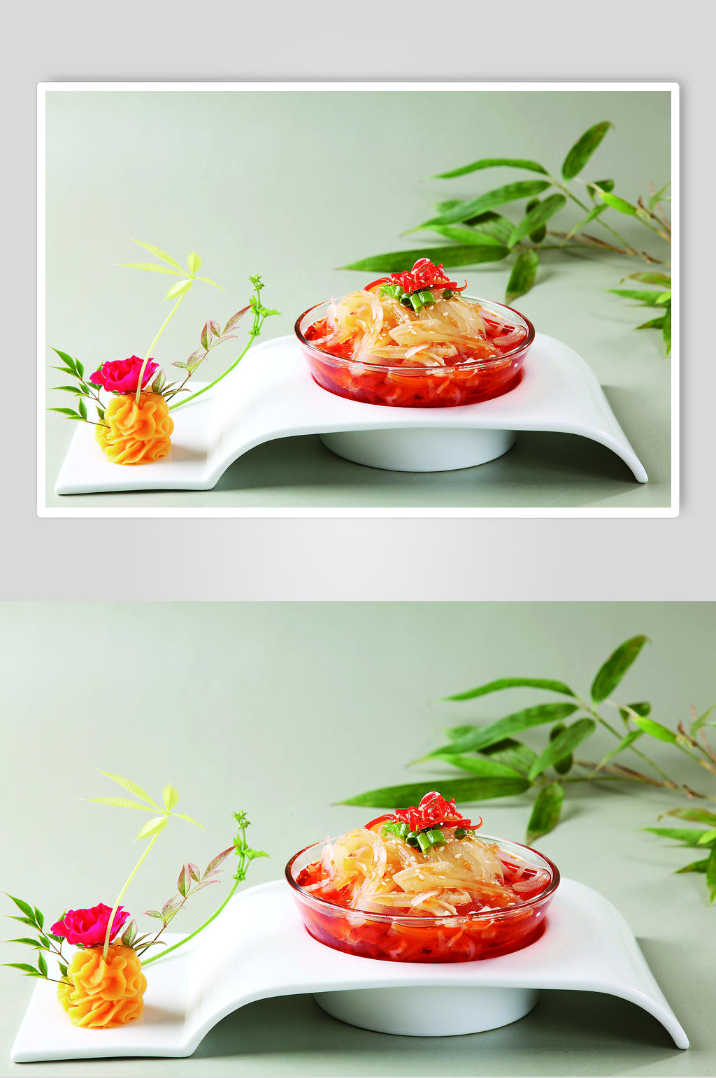 银丝鹿耳素材