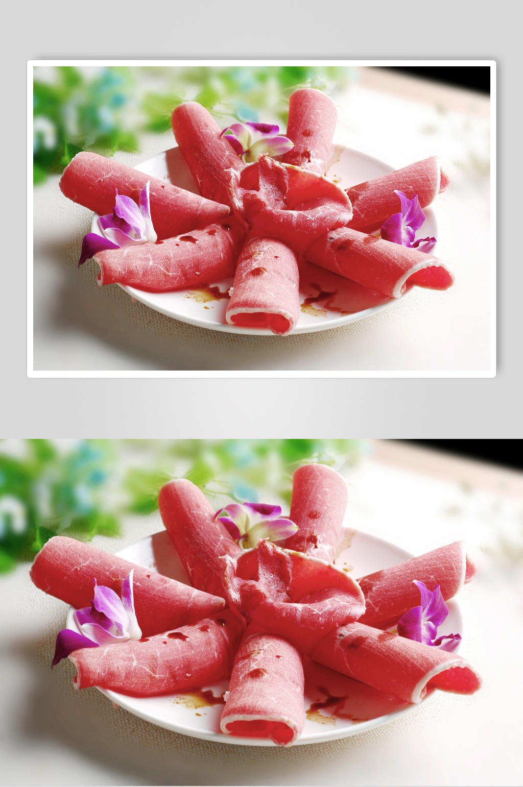 极品红花牛素材