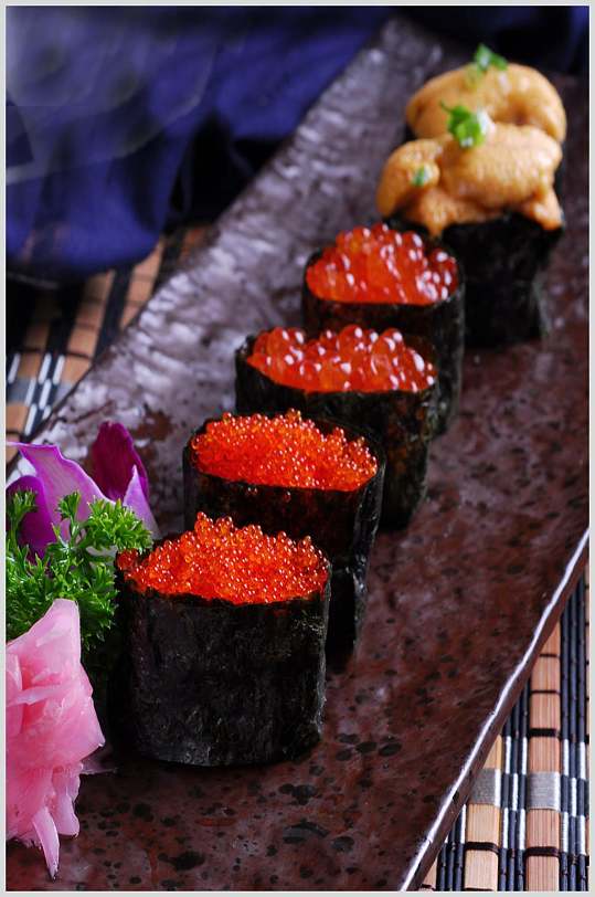 鱼籽寿司-众图网