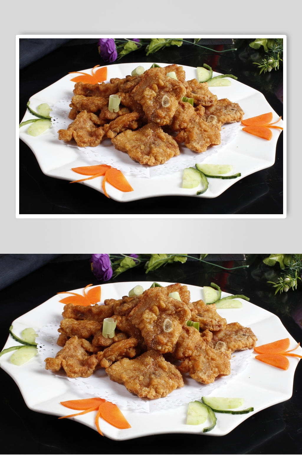 香煎牛排素材
