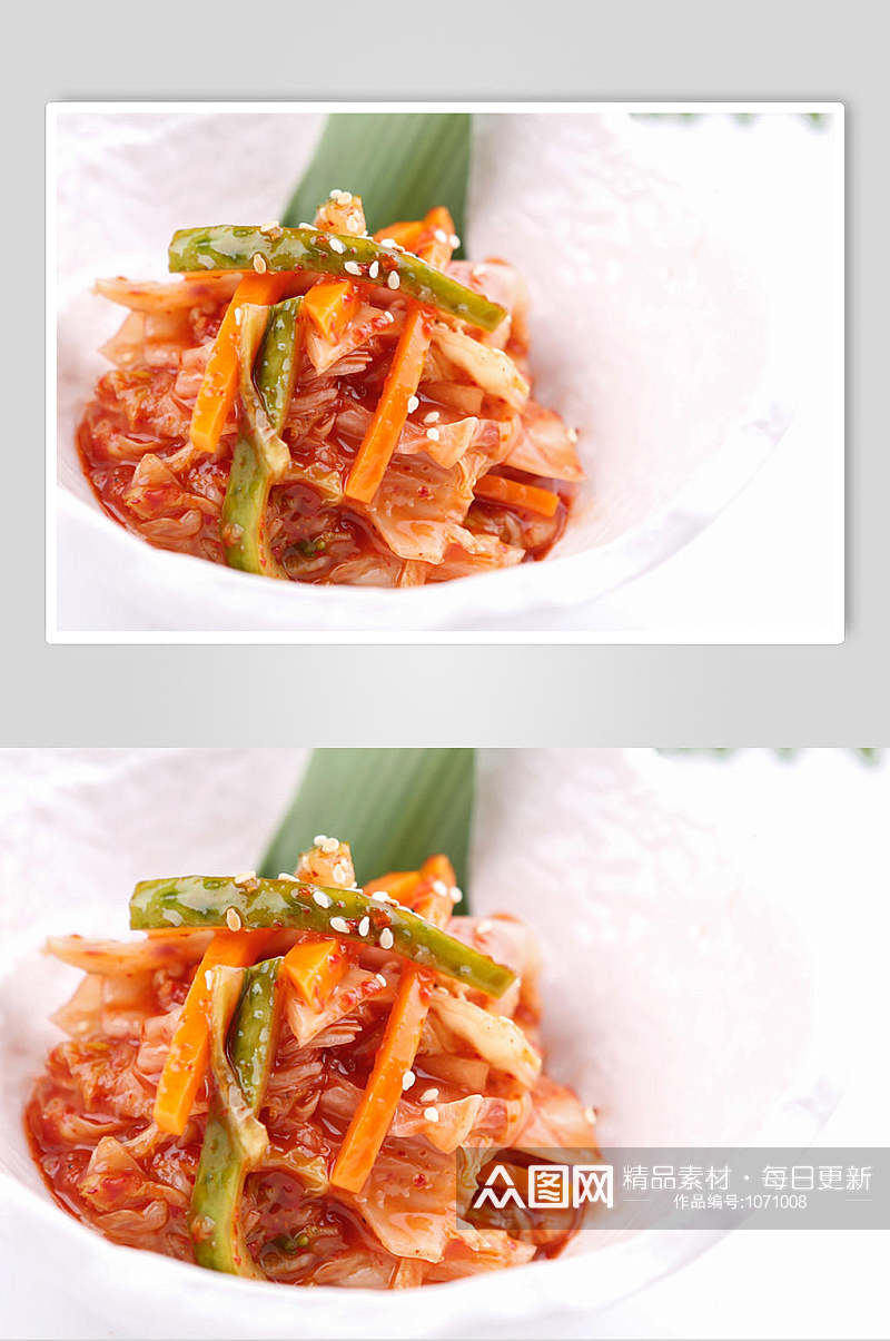 香辣泡菜美食图片素材