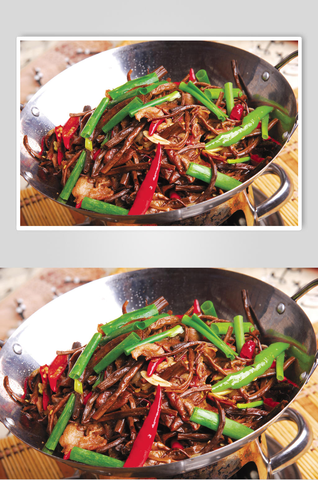 干锅茶树菇高清餐饮美食摄影图片本素材