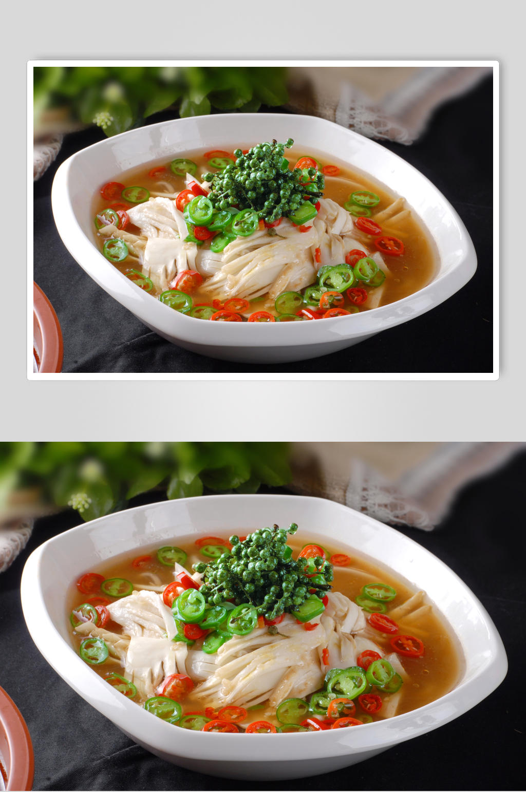 鲜椒鲜鱿鱼素材