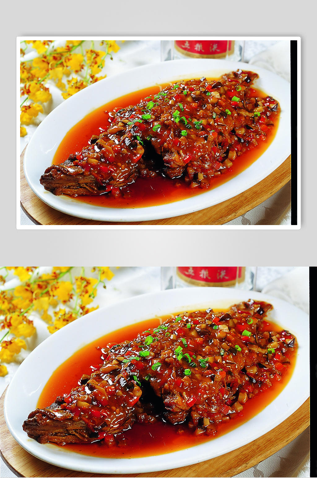 干烧桂鱼素材