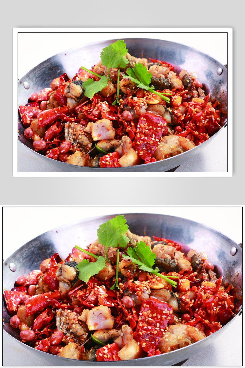 麻辣小炒牛蛙素材