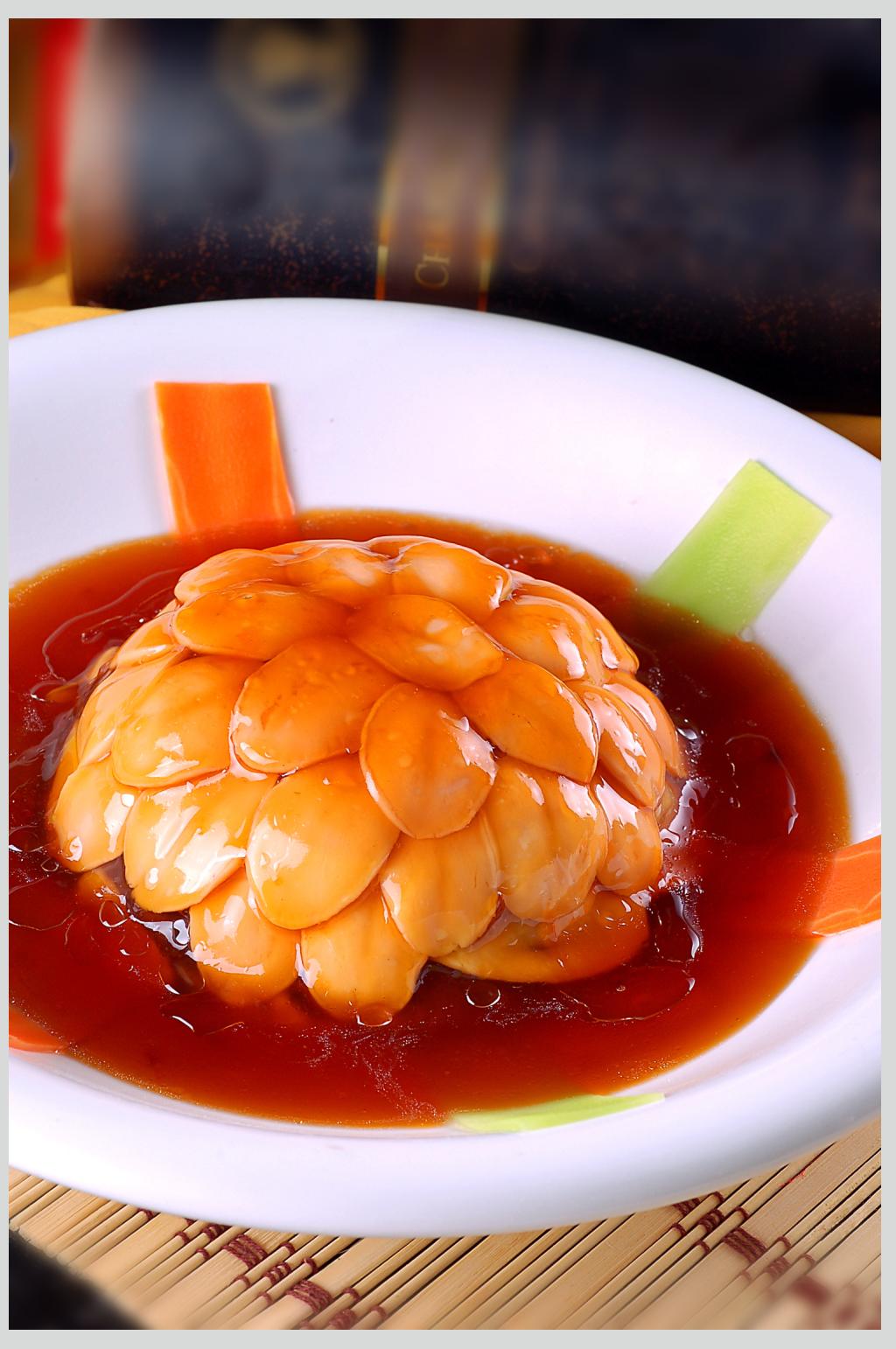 一品三鲜鲍素材