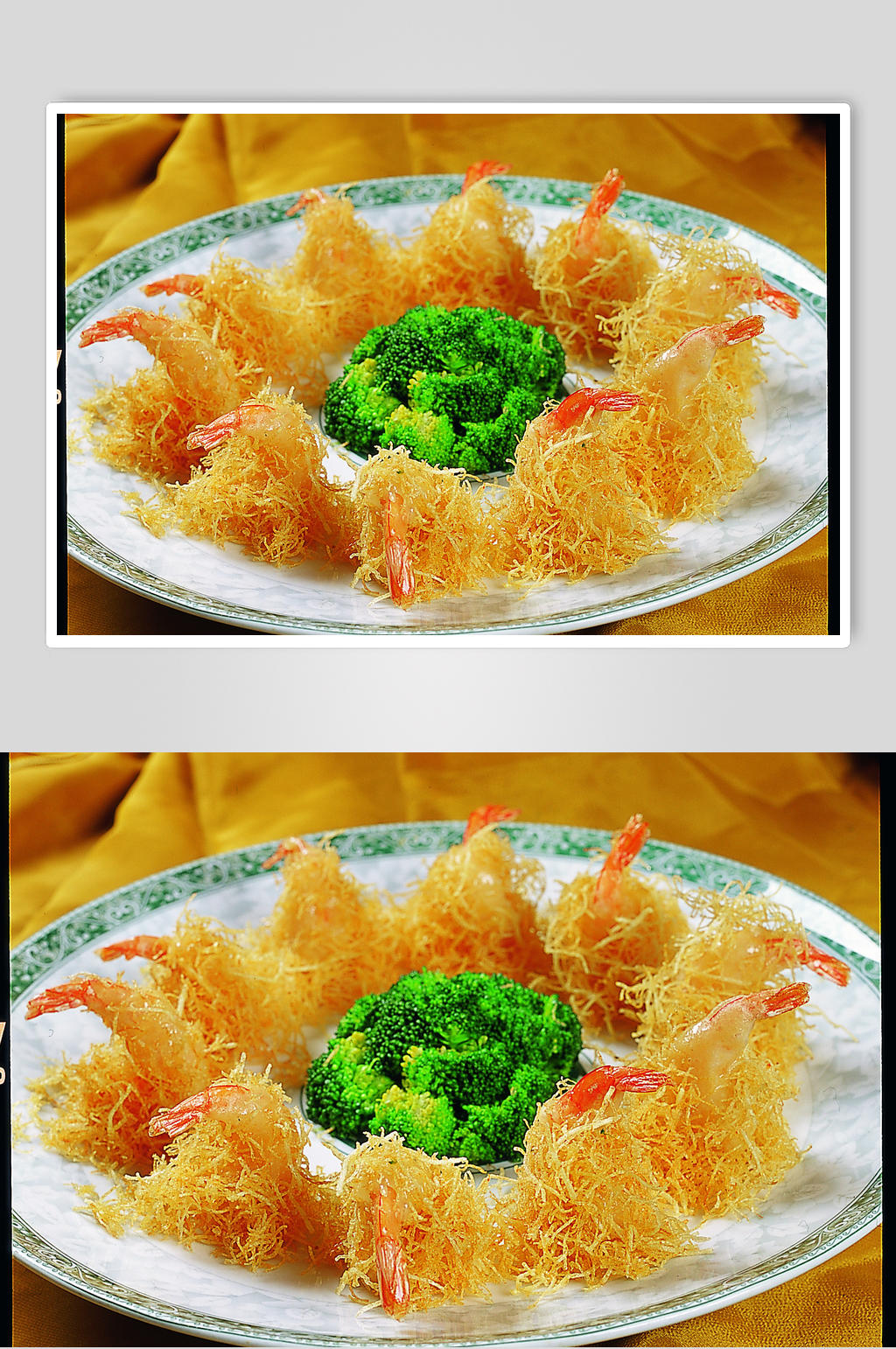 金丝兰花虾素材