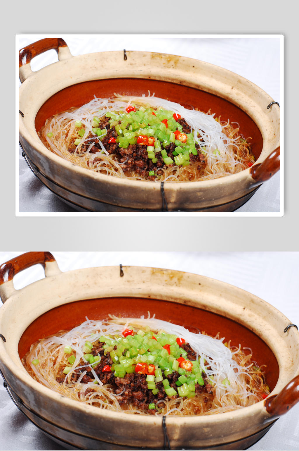 砂窝鳝松粉丝煲素材
