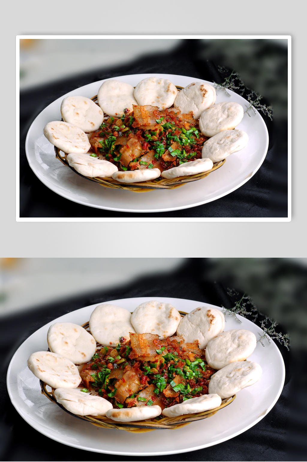 热菜回味口口香素材