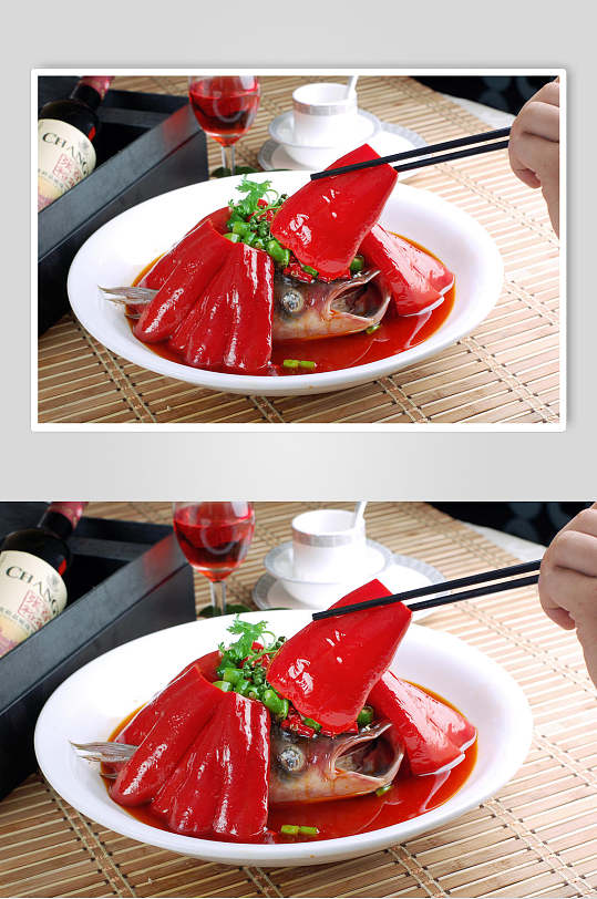 开门红美食图片