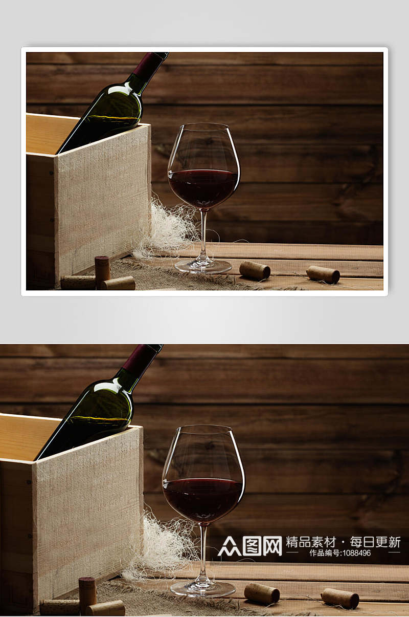 创意红酒葡萄酒摄影图片素材