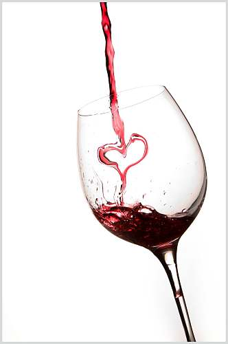 红色红酒葡萄酒高清图片