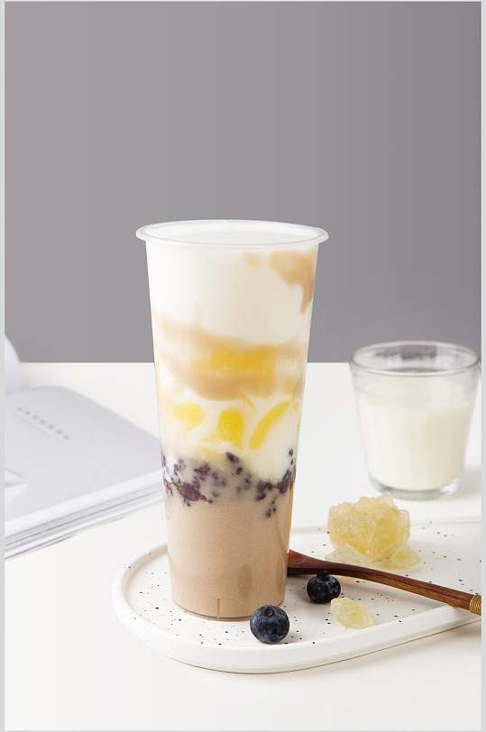 牛奶烧仙草图片-牛奶烧仙草素材下载-众图网