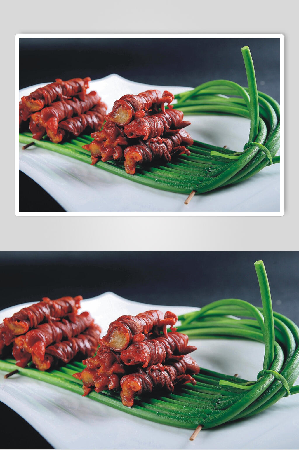 缠丝鸭掌素材