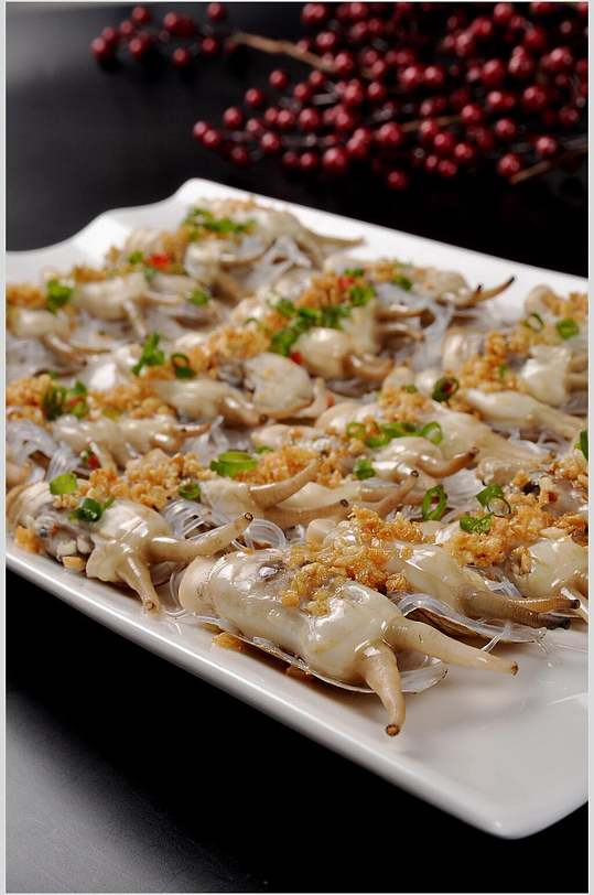 香蒜粉丝蒸圣子