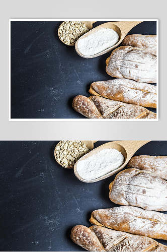 众图网美食图片插画简洁面包烘焙