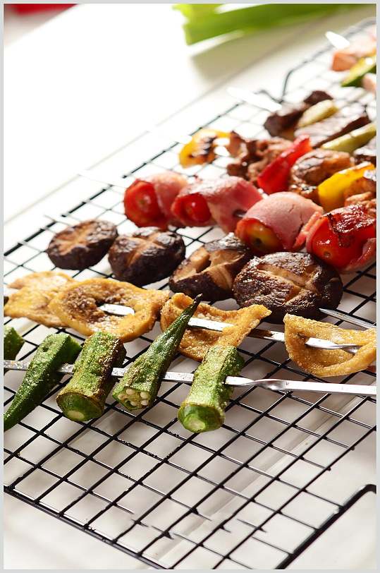 烤蔬菜高清图片
