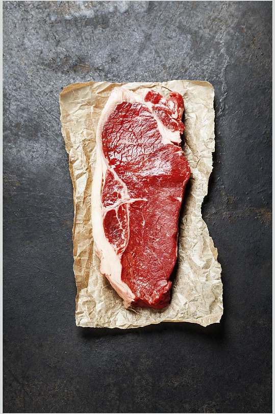 牛排实拍图放心牛肉食材海报