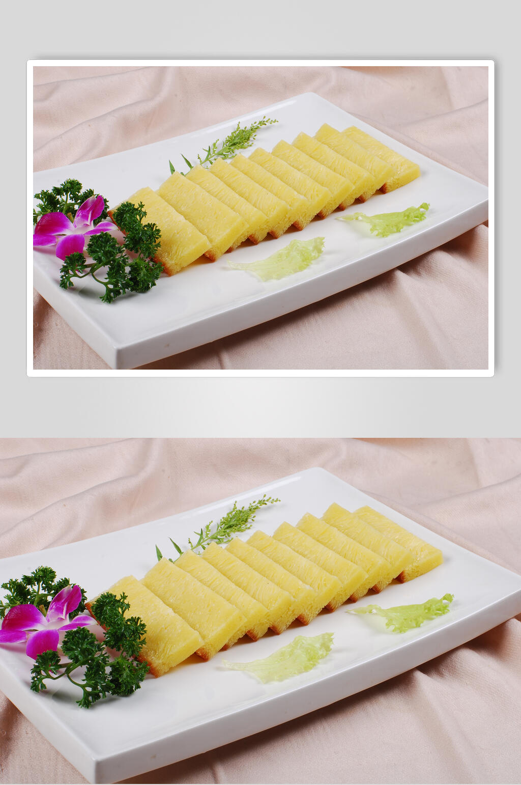 鱼翅糕高清美食摄影图片素材