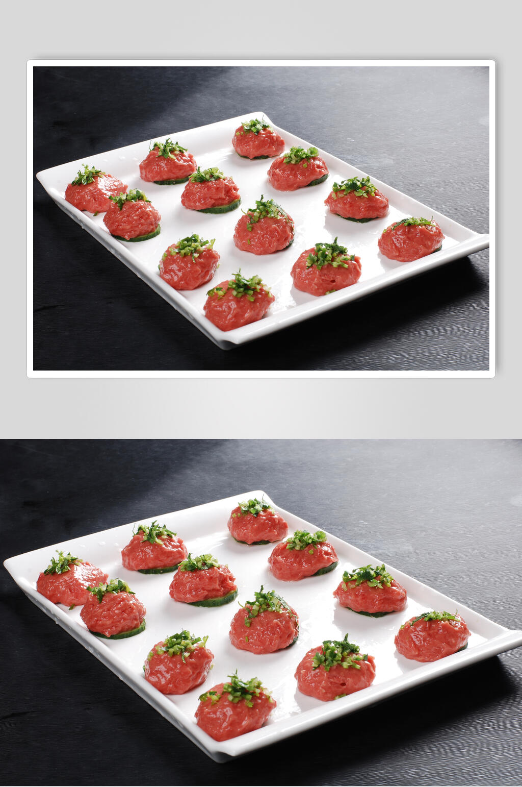 香菜牛肉丸素材