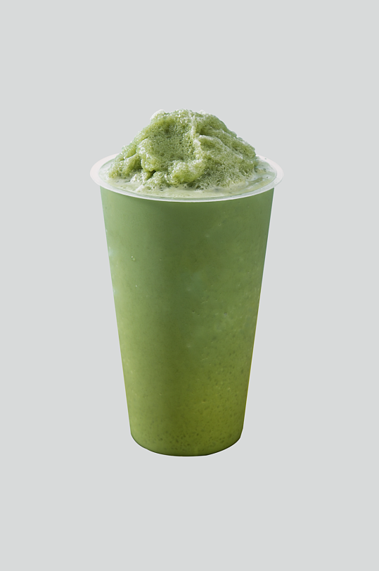 奶茶店奶茶免抠图片抹茶冰沙-众图网