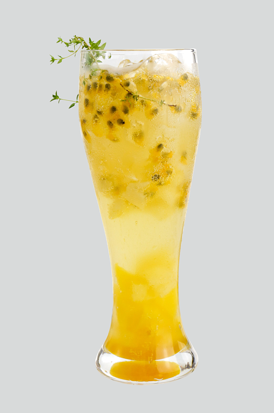 奶茶店奶茶免抠图片百香果果茶