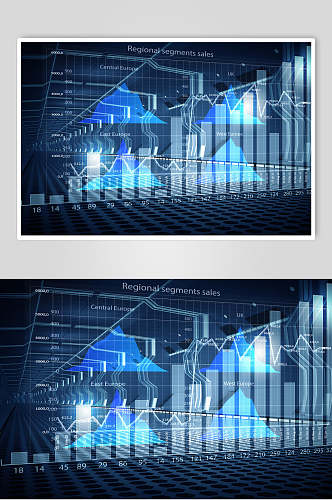 商务图表背景素材