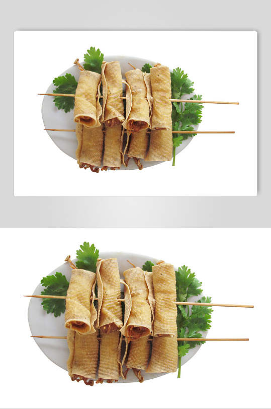 豆皮卷香菜卷图片-豆皮卷香菜卷素材下载-众图网