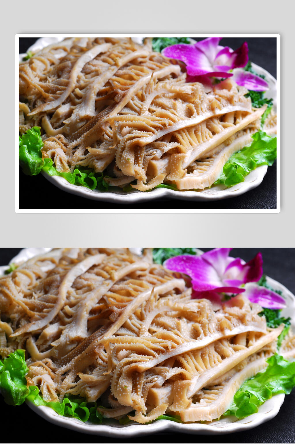 荤菜千层肚素材