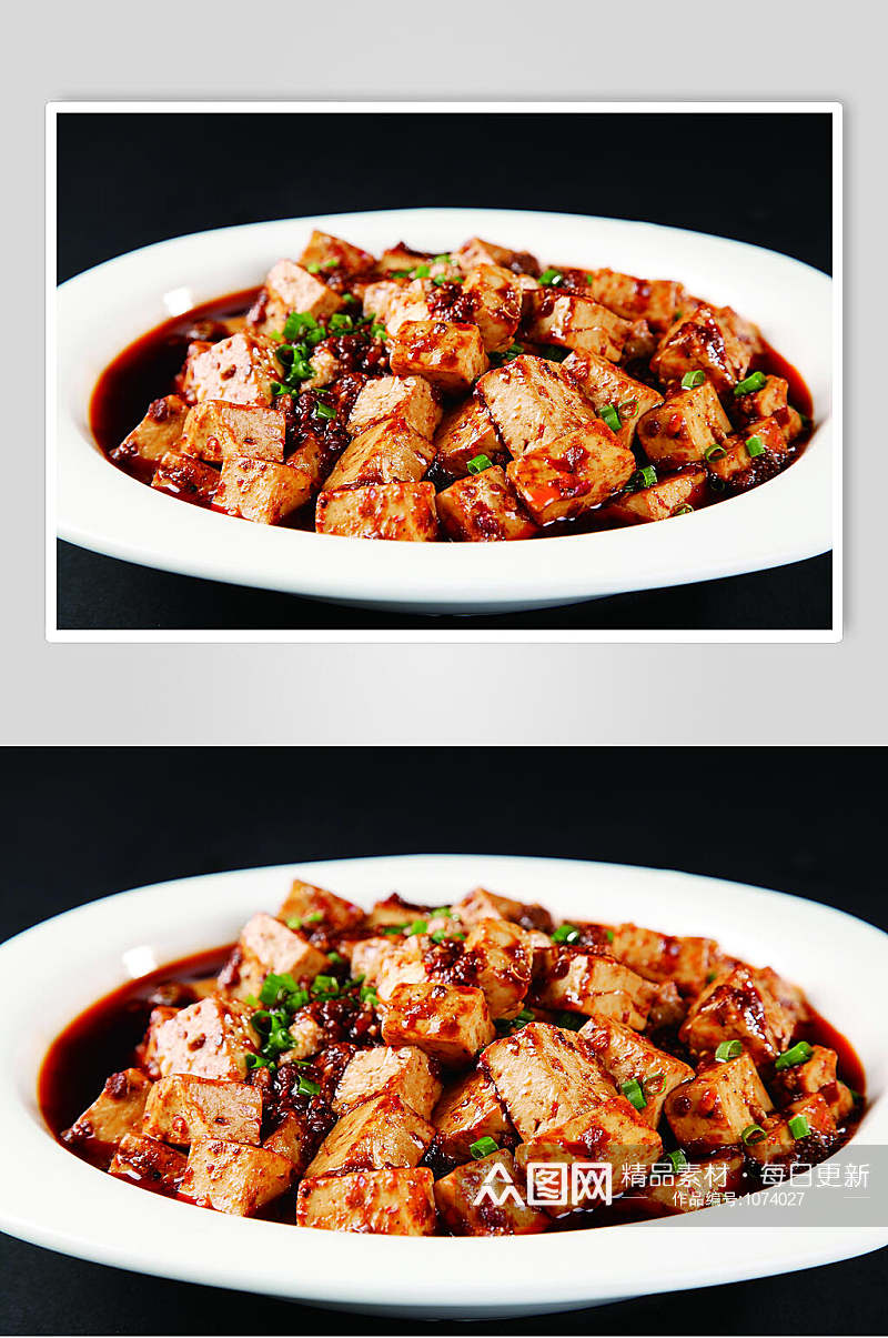麻婆豆腐高清美食图片素材