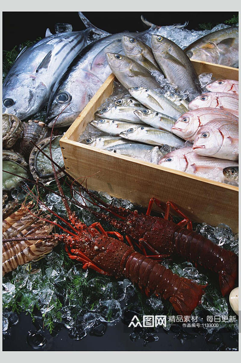 海鲜鱼类素材
