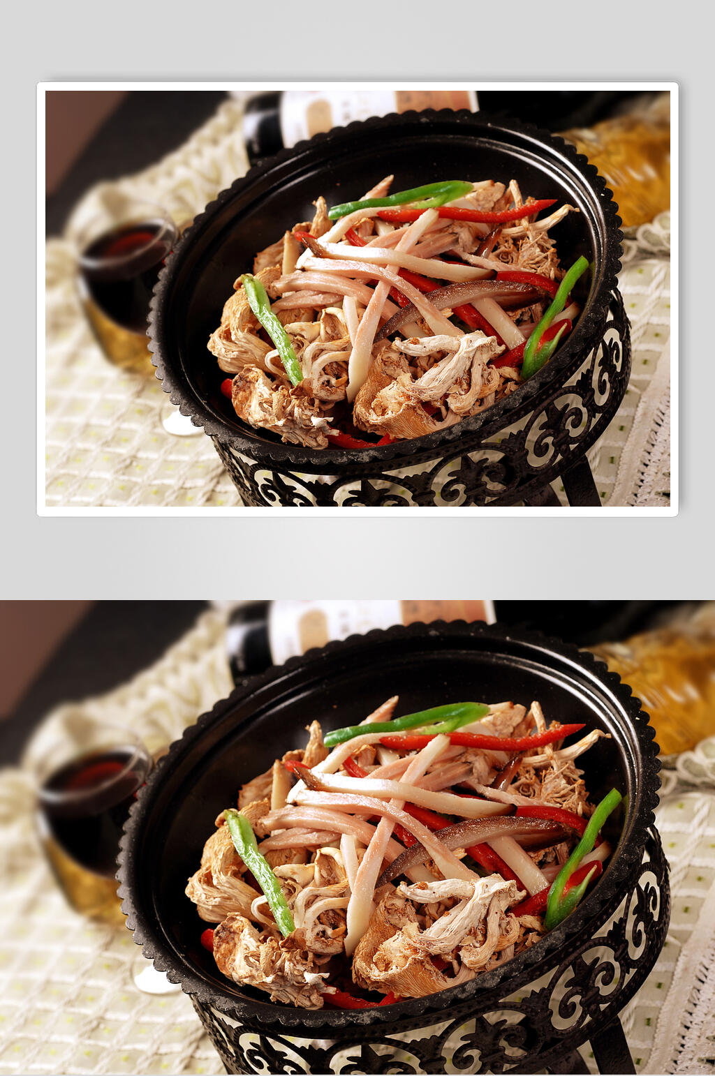 腊味菊花菌素材