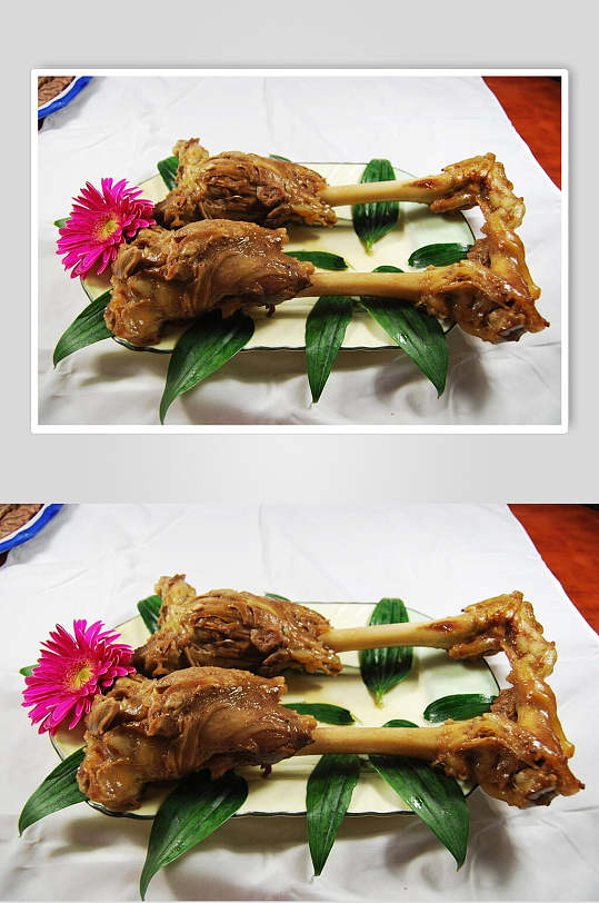 酱羊腿高清图片