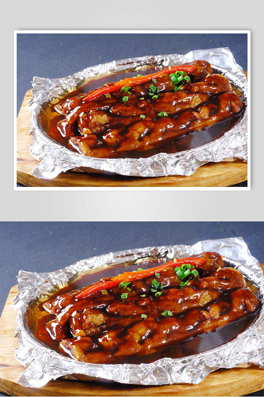 锡纸烧汁茄子图片-锡纸烧汁茄子素材下载-众图网