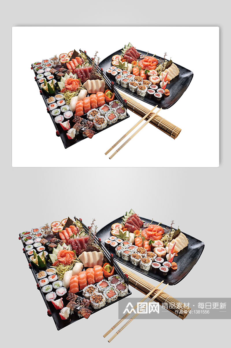 寿司食谱日式料理海报素材