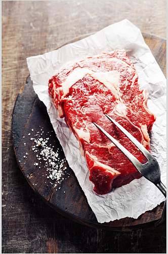 牛排实拍图生牛肉品质肉美食海报