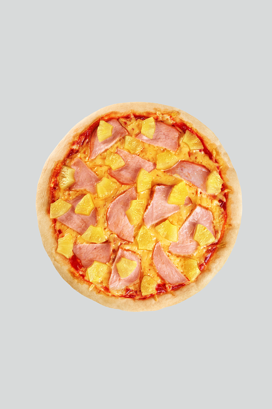 菠萝鸡胸肉披萨