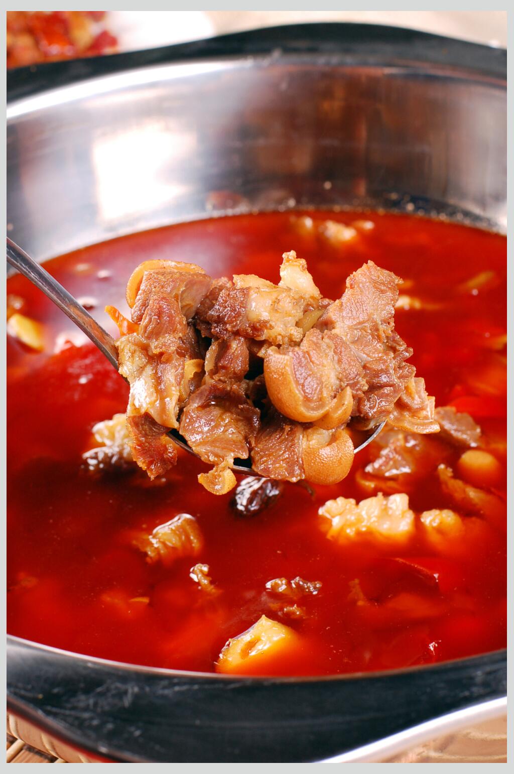 川菜红汤羊肉图片