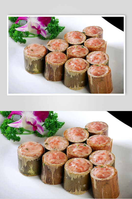 竹筒小鲜肉-众图网