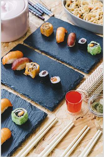 木纹系寿司高清寿司日式料理海报