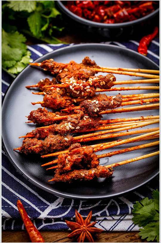 烤肉干高清图片